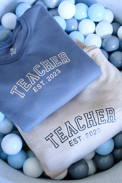 JUST TEACHER KİŞİSELLEŞTİRİLEBİLİR SWEATSHIRT