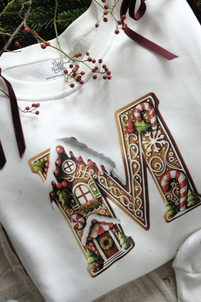 GINGERBREAD HOUSE KİŞİSELLEŞTİRİLEBİLİR SWEATSHIRT