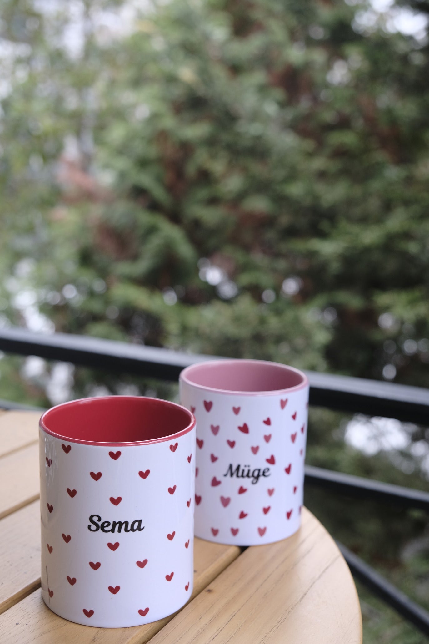 PINK HEARTS KİŞİSELLEŞTİRİLEBİLİR MUG | 300ML