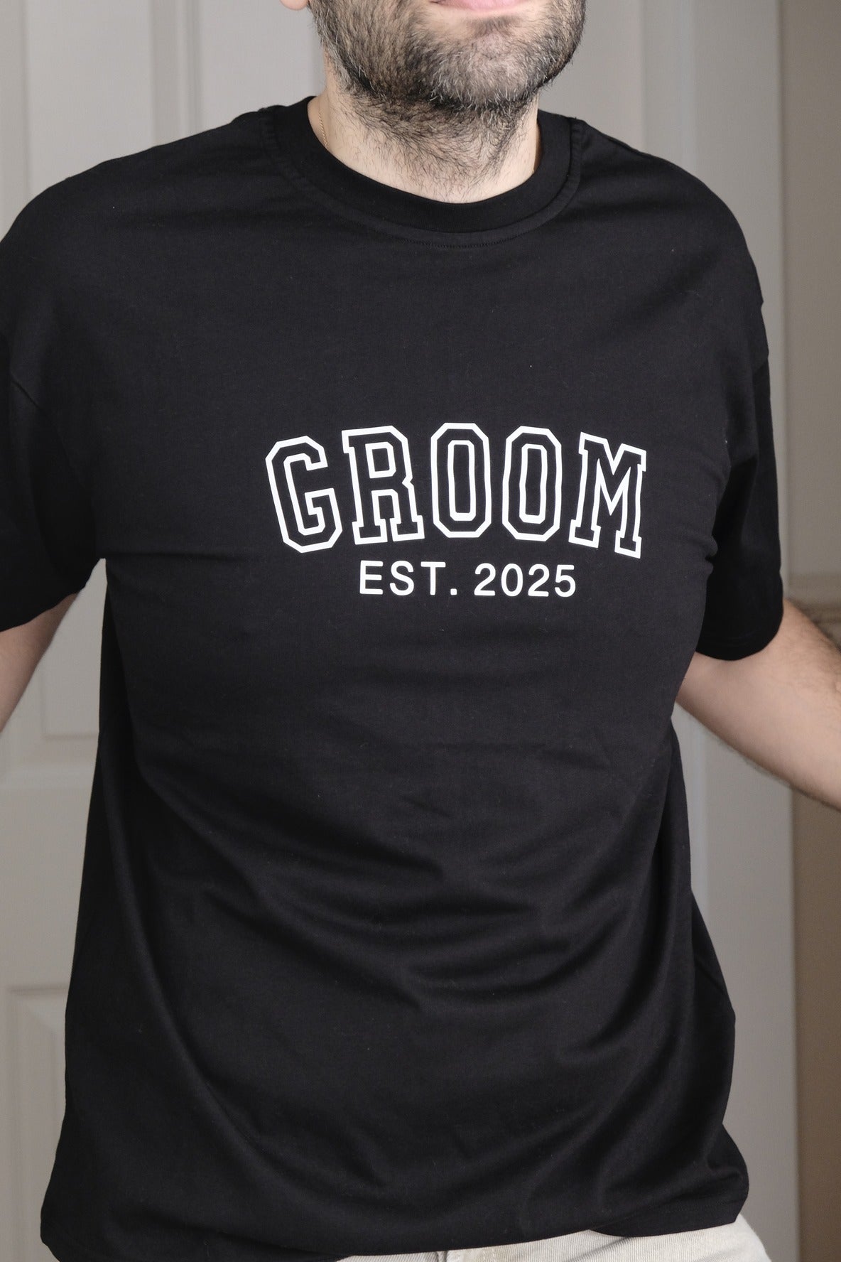 GROOM KİŞİSELLEŞTİRİLEBİLİR T-SHIRT