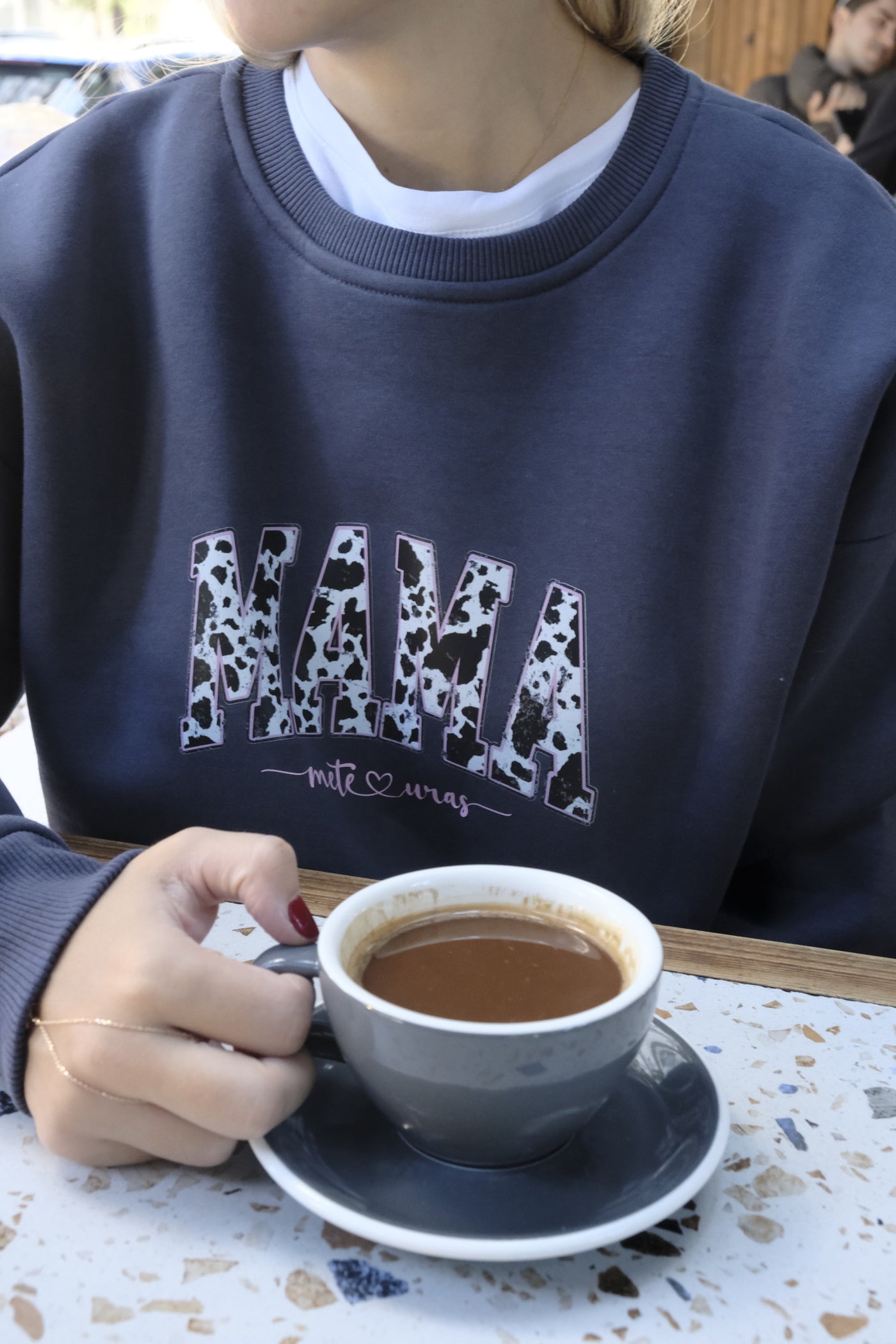 MAMA COW KİŞİSELLEŞTİRİLEBİLİR SWEATSHIRT