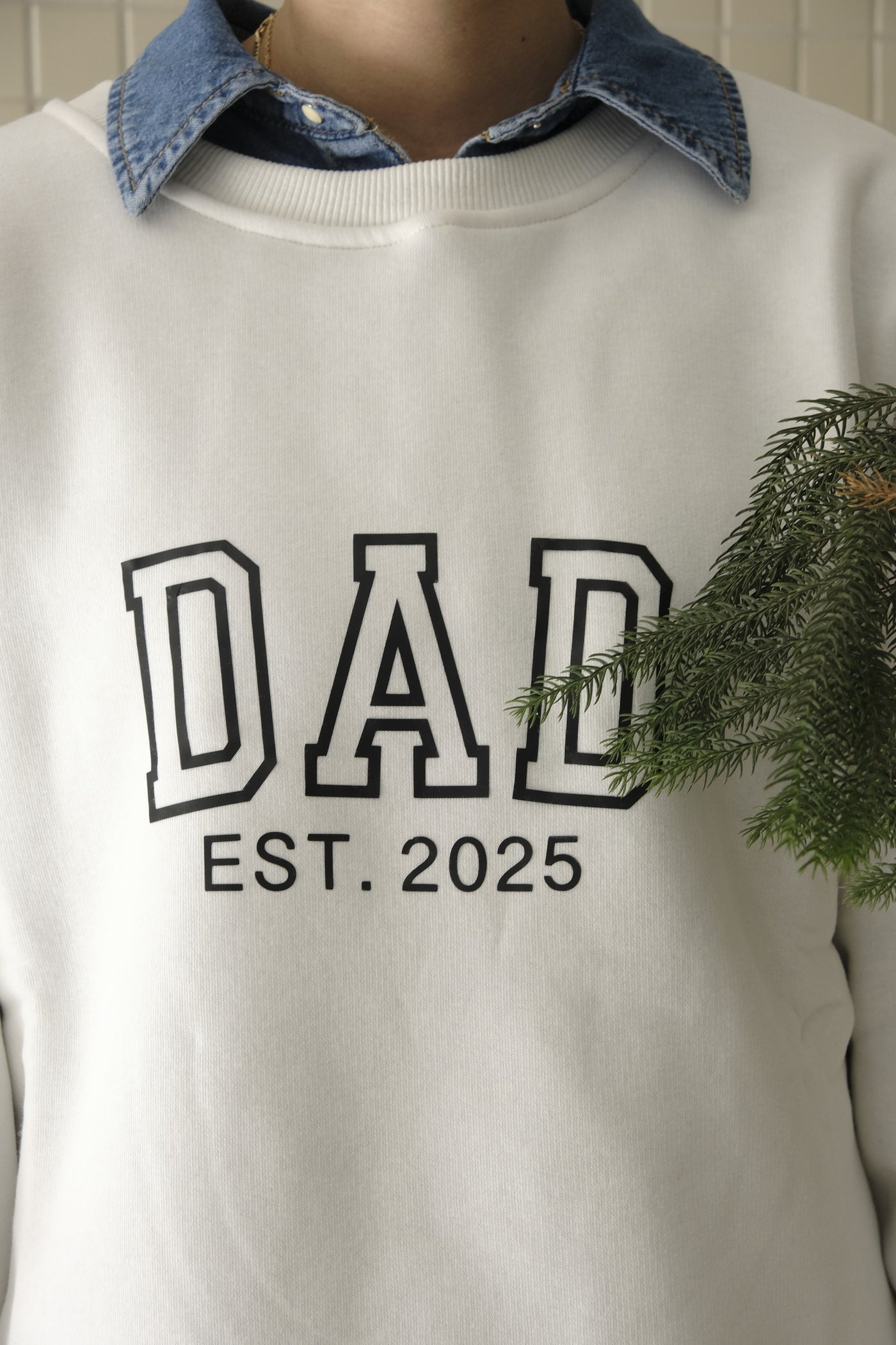 JUST DAD KİŞİSELLEŞTİRİLEBİLİR SWEATSHIRT