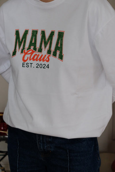 MAMA CLAUS KİŞİSELLEŞTİRİLEBİLİR T-SHIRT