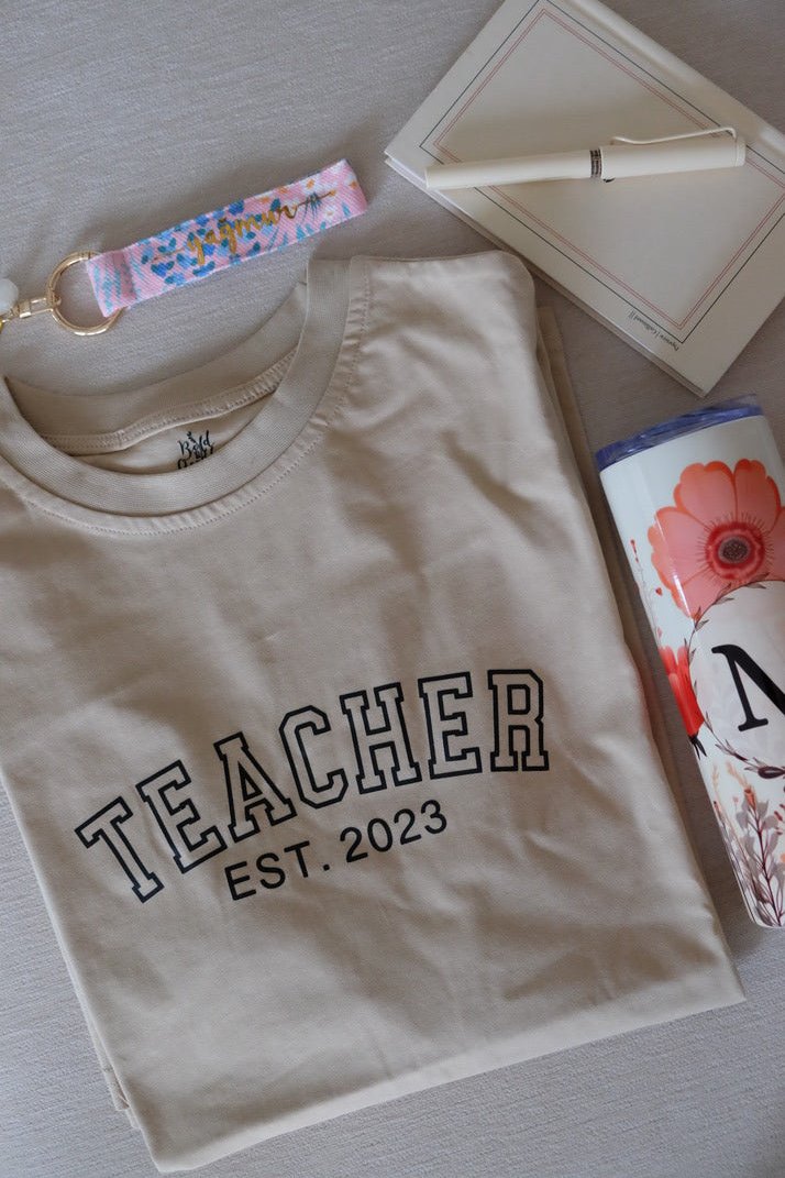 JUST TEACHER KİŞİSELLEŞTİRİLEBİLİR T-SHIRT