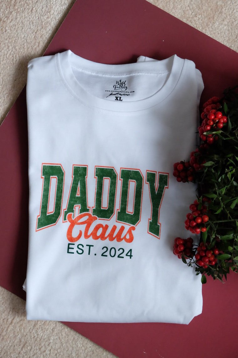 DADDY CLAUS KİŞİSELLEŞTİRİLEBİLİR T-SHIRT