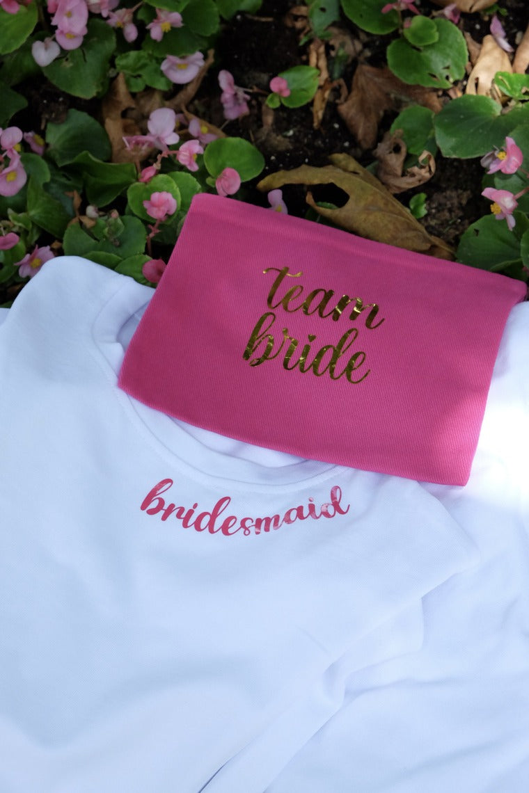 HAPPY BRIDESMAID KİŞİSELLEŞTİRİLEBİLİR T-SHIRT